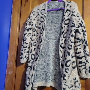 Leapord print Cardigan